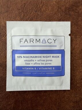 🩵 4/10$ or 10/20$ 🩵 sample size makeup & skincare Farmacy Niacinamide Night Mask